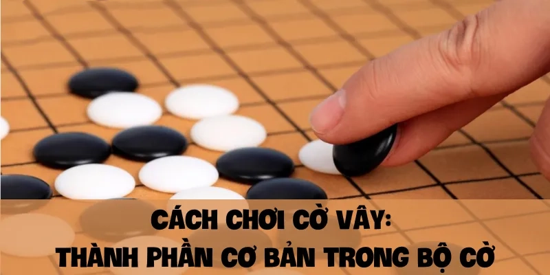 Cách chơi cờ vây Thành phần cơ bản trong bộ cờ